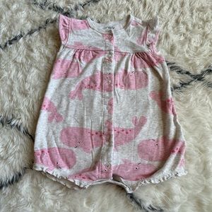 Carters Whale Romper
